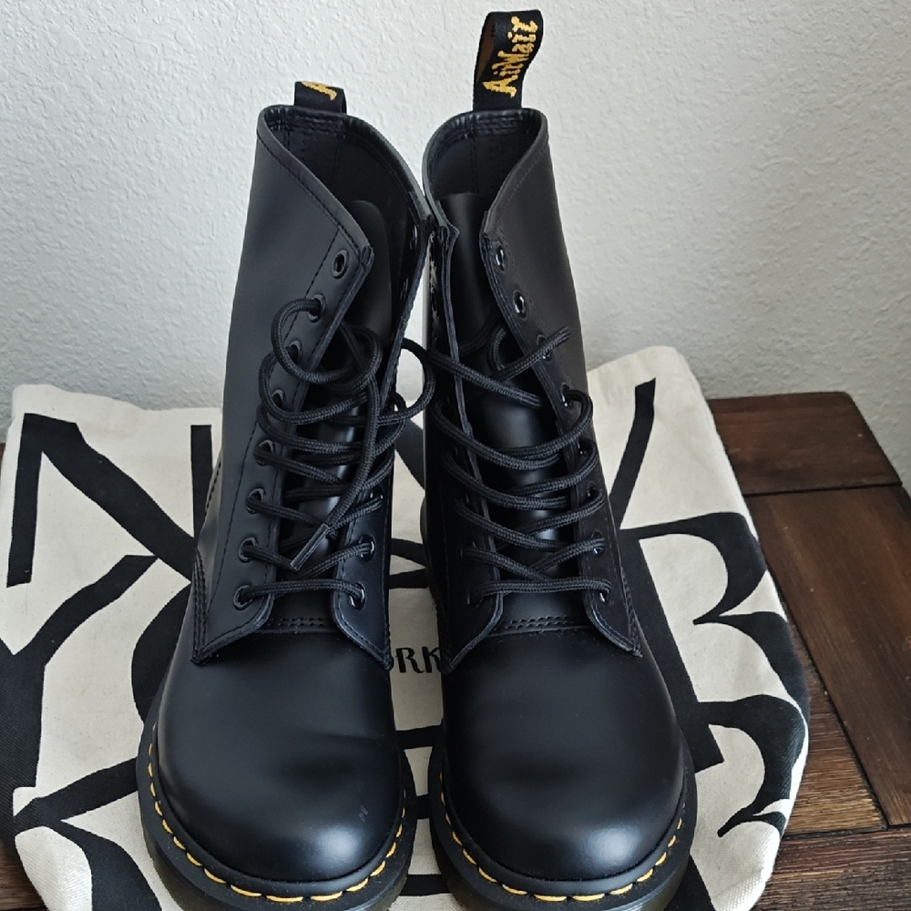 Doc Martens Black Leather Boots